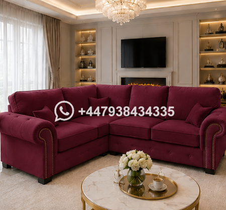 Ashwin 4 Seater Sofa – Modern Living Corner Sofa – 4 Seater Stylish Sofa