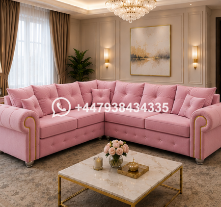 Ashwin L Shape Sofa – Premium 5 Seater Sofa – Ashwin 5 Seater Sofa