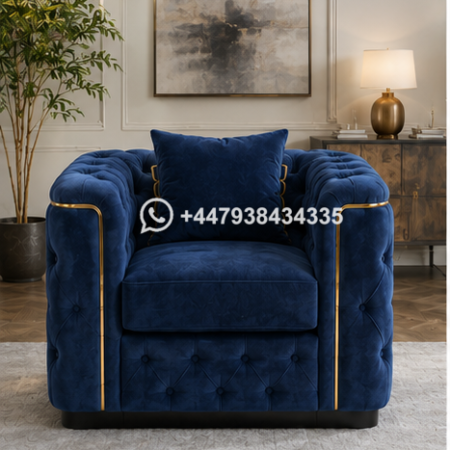Chesterfield 1 Seater Sofa – Timeless Luxury & Classic Comfort