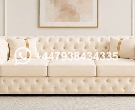Luxury Chesterfield Sofa – 3 Seater Sofa