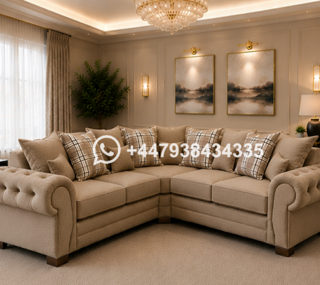 Premium 5 Seater Sofa Sofa – Verona Corner Lounge Sofa – Contemporary 5 Seater