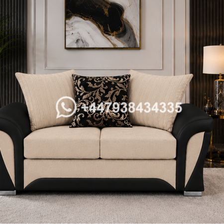 Shannon 2 Seater Beige Sofa – Shannon Stylish 2 Seater Sofa