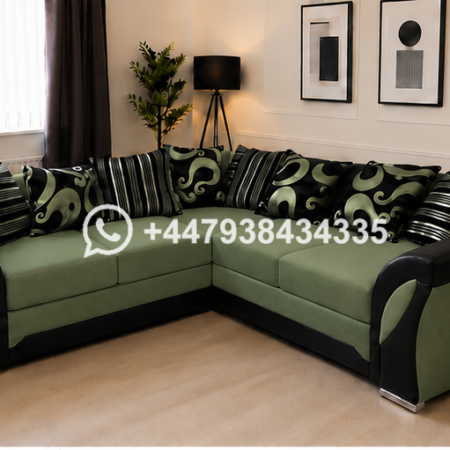 Shannon Fabric Corner Sofa – Stylish 5 Seater Family Seating