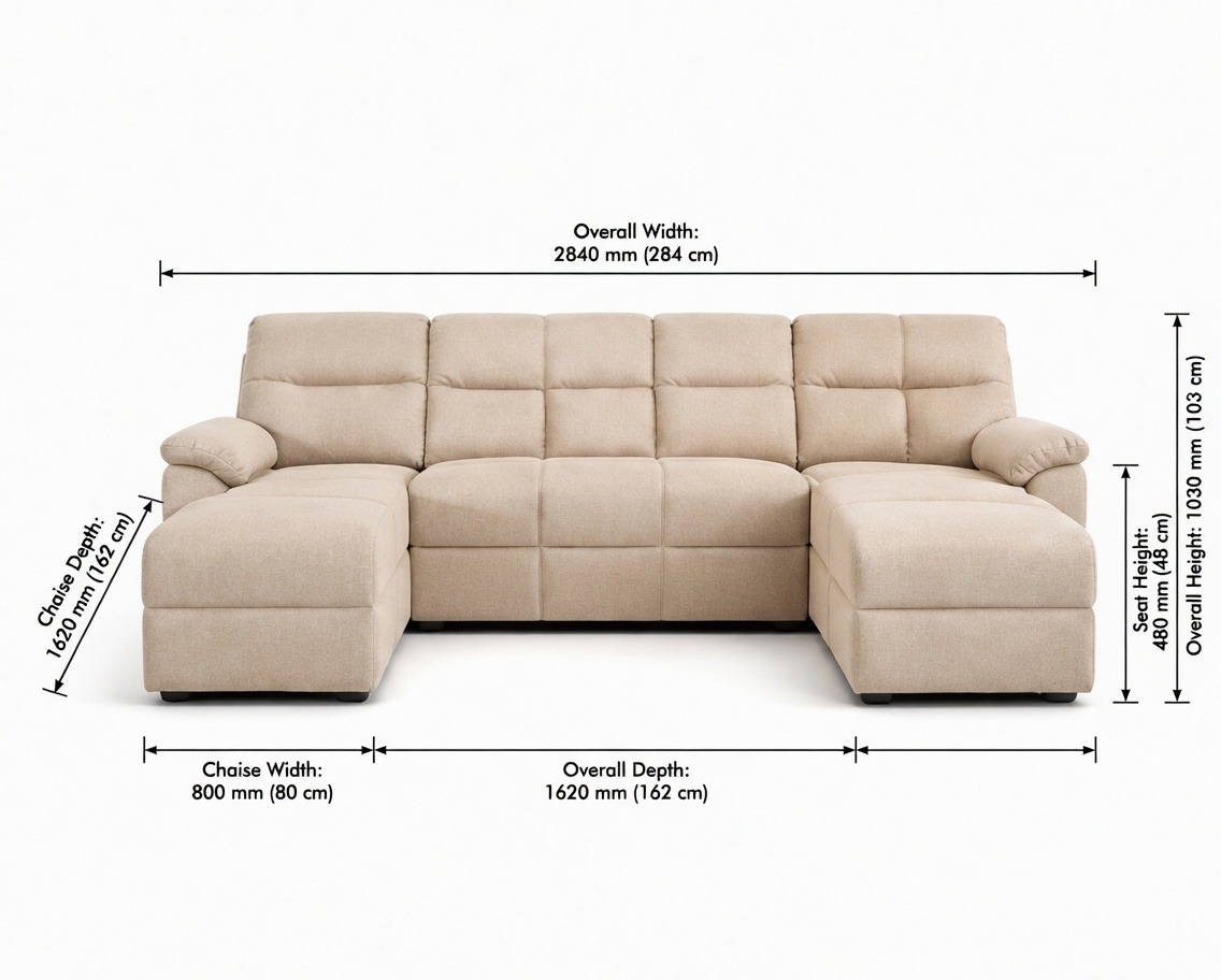 ROMA Sofa Premium Five Sofa - Image 4