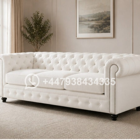 Nicole High Back 3 Seater Sofa – Premium Sofa