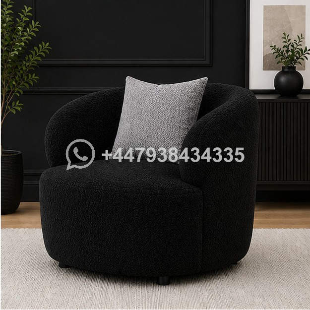 Dylan 1 Seater Sofa – Dylan Single Seater Sofa – Luxury Fabric Sofa - Image 2