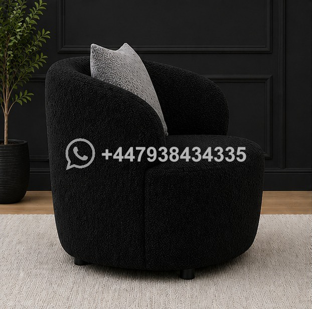Dylan 1 Seater Sofa – Dylan Single Seater Sofa – Luxury Fabric Sofa - Image 3