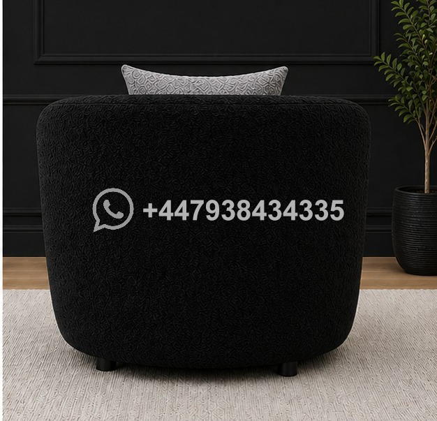Dylan 1 Seater Sofa – Dylan Single Seater Sofa – Luxury Fabric Sofa - Image 4
