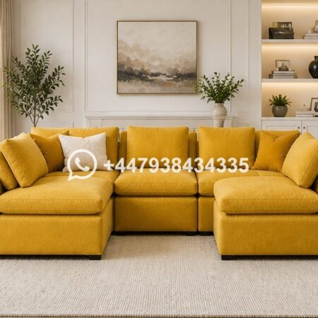 Modern Living Room Sofa – U Shape Sofa