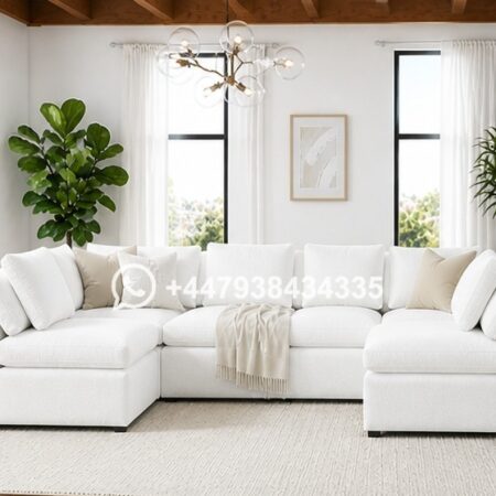 Elegant Modern Corner Seatin – 6 Seater Sofa – Sofa U Shape