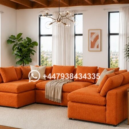 Large Corner Seating Sofa for Comfort – U Shape Sofa
