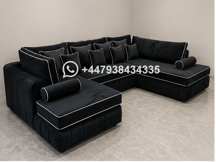 Large U Shape Sofa with Comfortable Seating-Modern U Shape Sofa