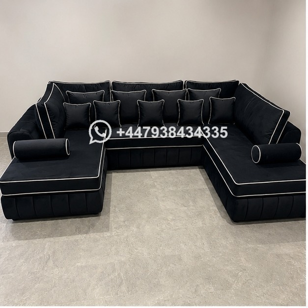 Large U Shape Sofa with Comfortable Seating-Modern U Shape Sofa - Image 3