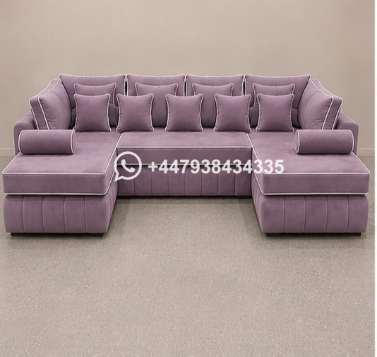 Premium U Shape Living Room Sofa โ Stylish Collection