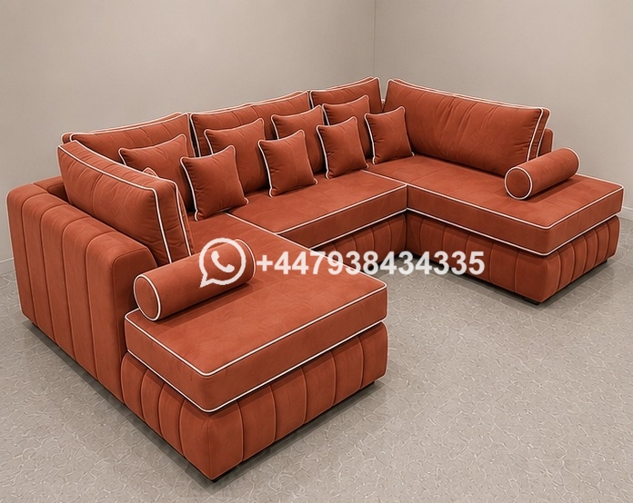 Designer U Shape Sofa โ Modern Corner Sofa - Image 3