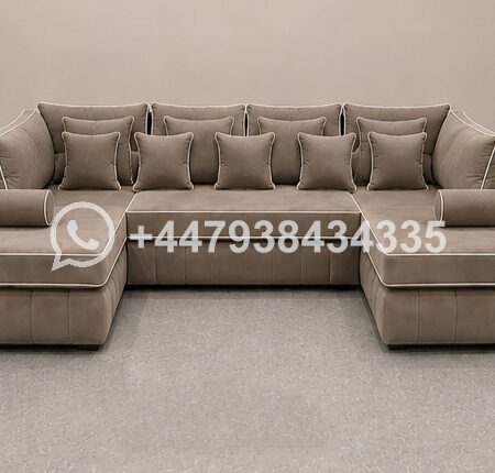 Comfortable U Shape Sofa – Perfect for Family Living Rooms