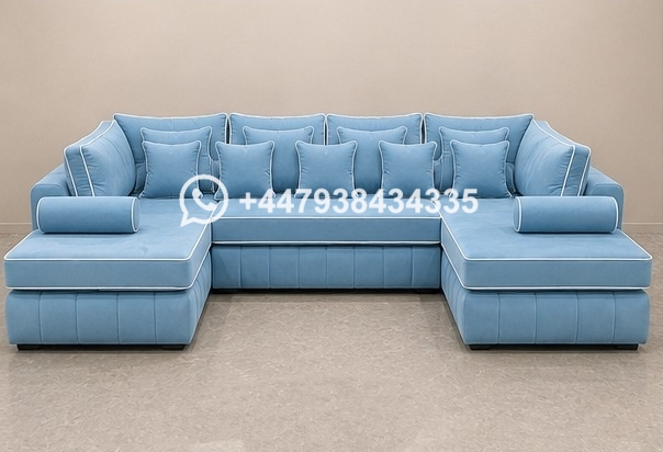 U Shape Sofa Suite โ Modern Comfort for Large Spaces - Image 3