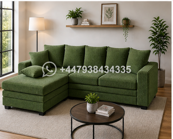 Modern Dylan 4 Seater Corner Sofa – Luxury Living Room Style - Image 2