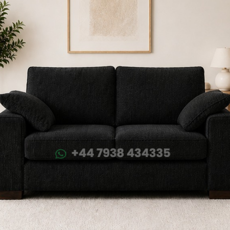 2 Seater Sofa – Black Sofa -Dylan New Sofa