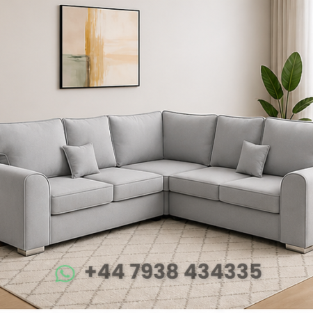 5 Seater Sofa – Dylan Corner Sofa – Luxury Relaxation Experience – Luxury Fabric Dylan Corner Sofa – Durable & Elegant Finish