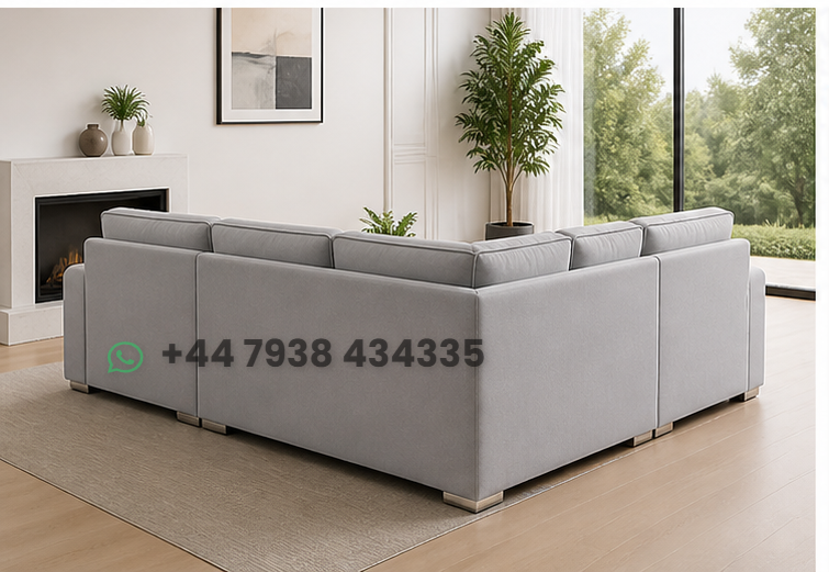 5 Seater Sofa – Dylan Corner Sofa – Luxury Relaxation Experience – Luxury Fabric Dylan Corner Sofa – Durable & Elegant Finish - Image 4