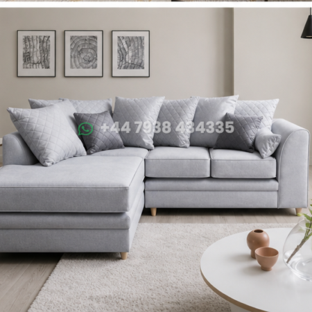 Comfortable Dylan 4 Seater Corner Sofa – Luxury Home Furniture