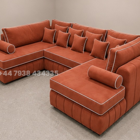 Designer U Shape Sofa – Modern Corner Sofa