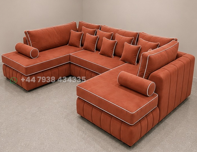 Designer U Shape Sofa – Modern Corner Sofa