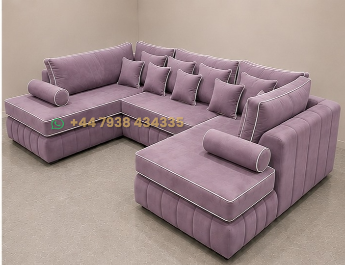 Premium U Shape Living Room Sofa – Stylish Collection
