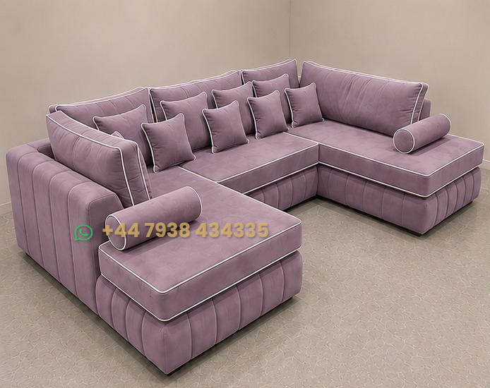 Premium U Shape Living Room Sofa – Stylish Collection - Image 2