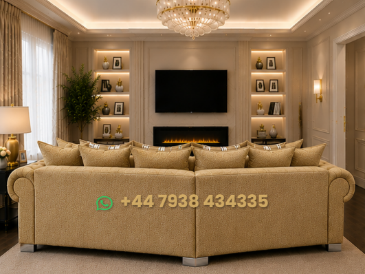Corner Five Seater Sofa โ Verona L Shape Corner Sofa - Image 5