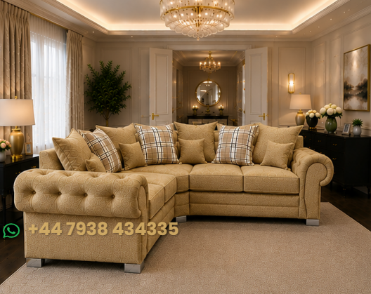 Corner Five Seater Sofa โ Verona L Shape Corner Sofa - Image 4