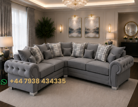 Corner Four Seater Sofa โ Verona L Shape Sofa โ Verona Sofa