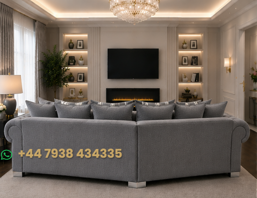 Corner Four Seater Sofa โ Verona L Shape Sofa โ Verona Sofa - Image 5