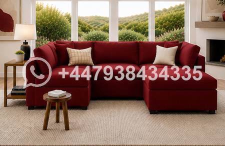Luxury Comfort Living Sofa – U Shape Sofa