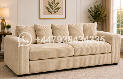 Dylan 3 Seater Sofa – Modern Fabric Sofa