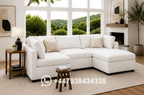 Premium Quality Living Sofa – Sofa U Shape - Image 3