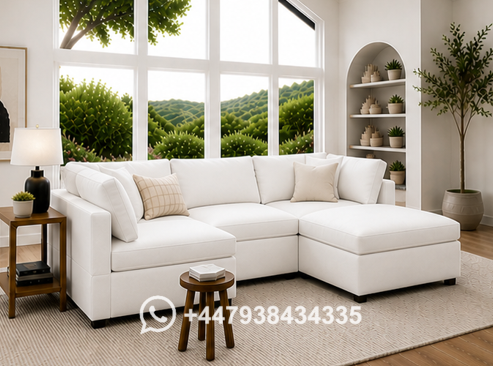 Premium Quality Living Sofa – Sofa U Shape - Image 4