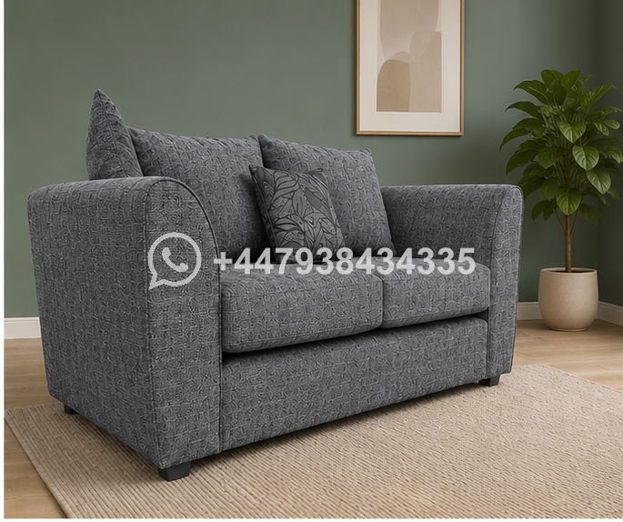 Dylan 2 Seater Curve Sofa – Modern Luxury Seating - Image 2