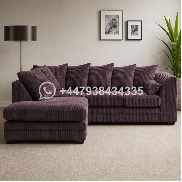 Durable Dylan 4 Seater Corner Sofa – Strong & Stylish Design