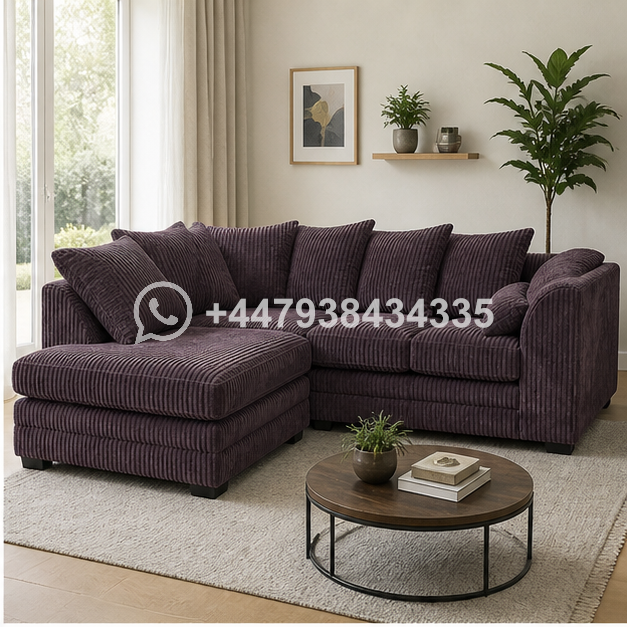 Durable Dylan 4 Seater Corner Sofa – Strong & Stylish Design - Image 2