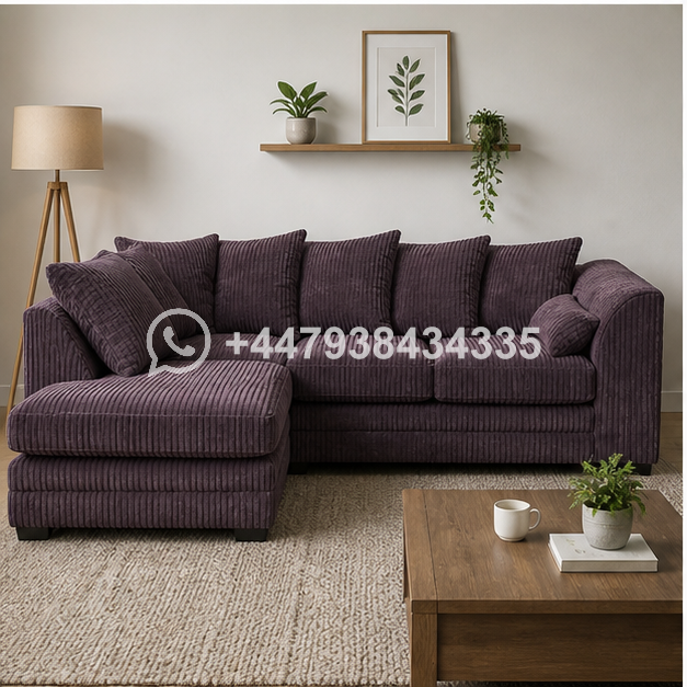 Durable Dylan 4 Seater Corner Sofa – Strong & Stylish Design - Image 3