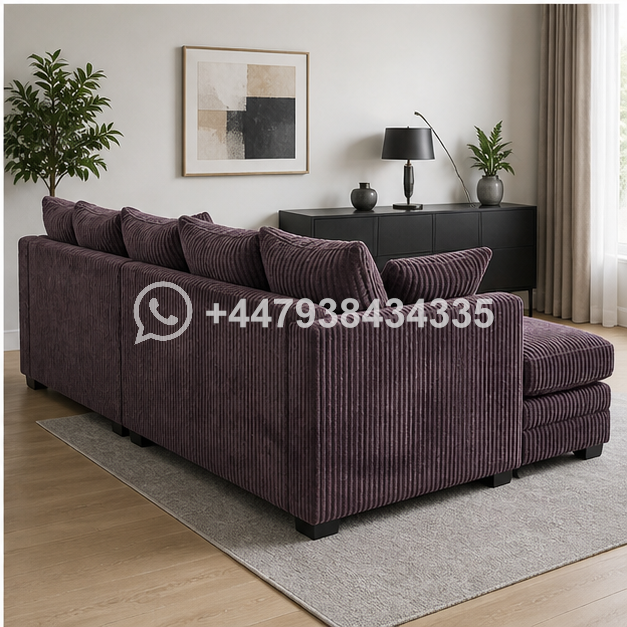 Durable Dylan 4 Seater Corner Sofa – Strong & Stylish Design - Image 4