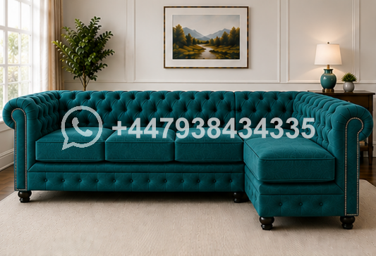 Nicole Luxury 5 Seater Sofa – Nicole Modern Family Sofa – Elegant 5 Seater Corner