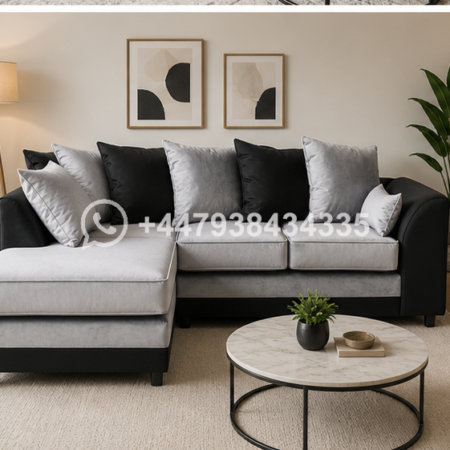 Luxury Dylan 4 Seater Corner Sofa – Stylish & Durable Design