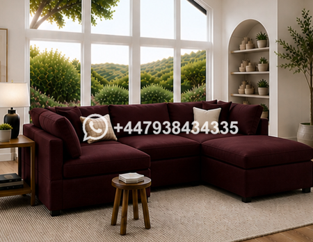 Premium Lounge Corner Sofa – U Shape Sofa